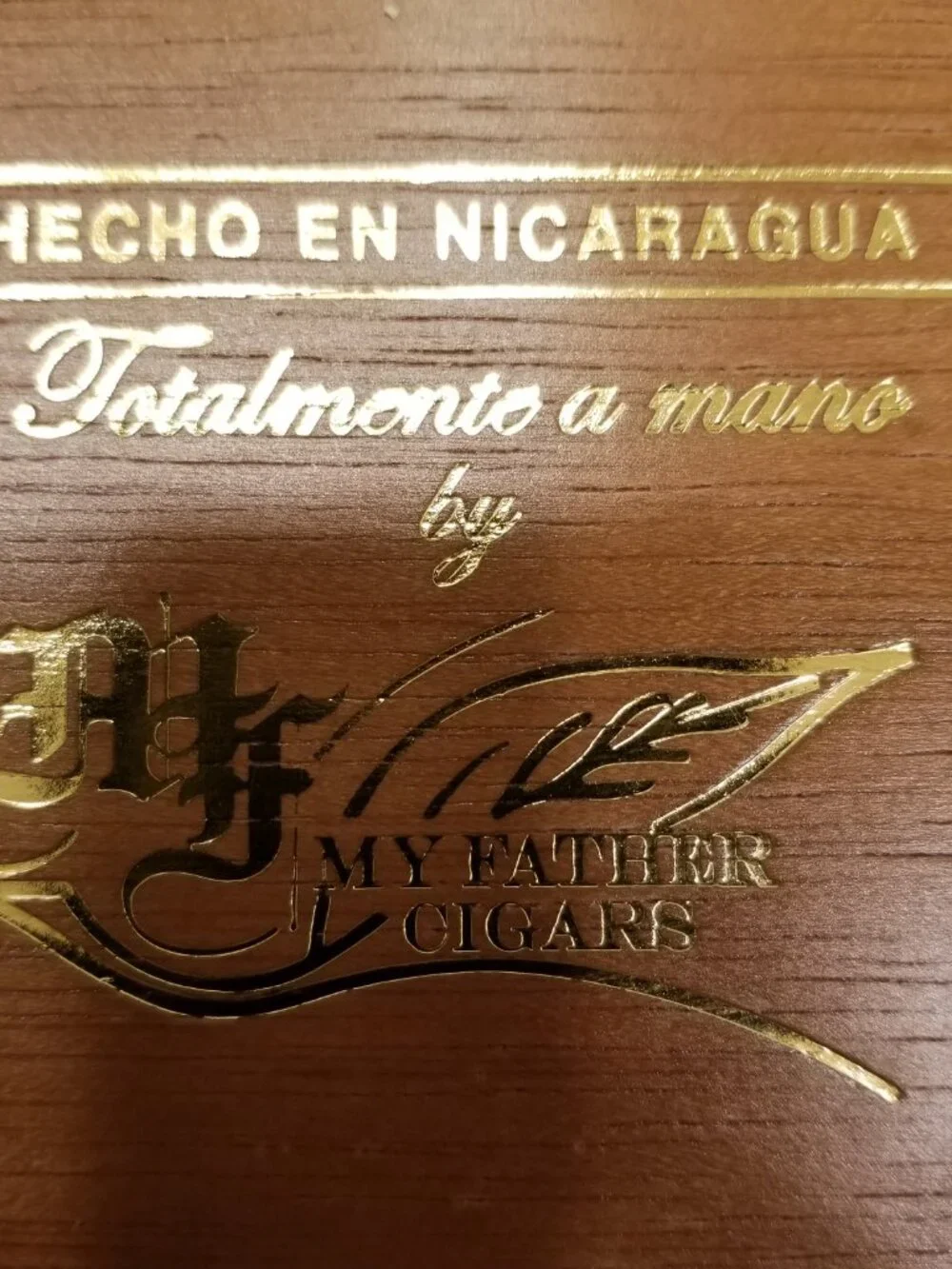 My Father La Gran Oferta Robusto Wooden Empty Cigar Box Magnificent
